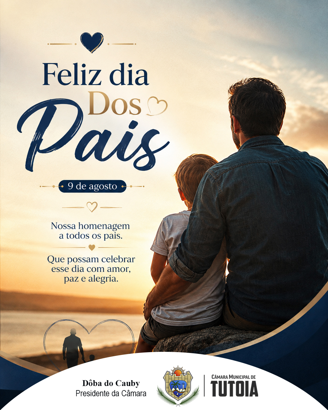 Dia dos Pais - 9 de agosto