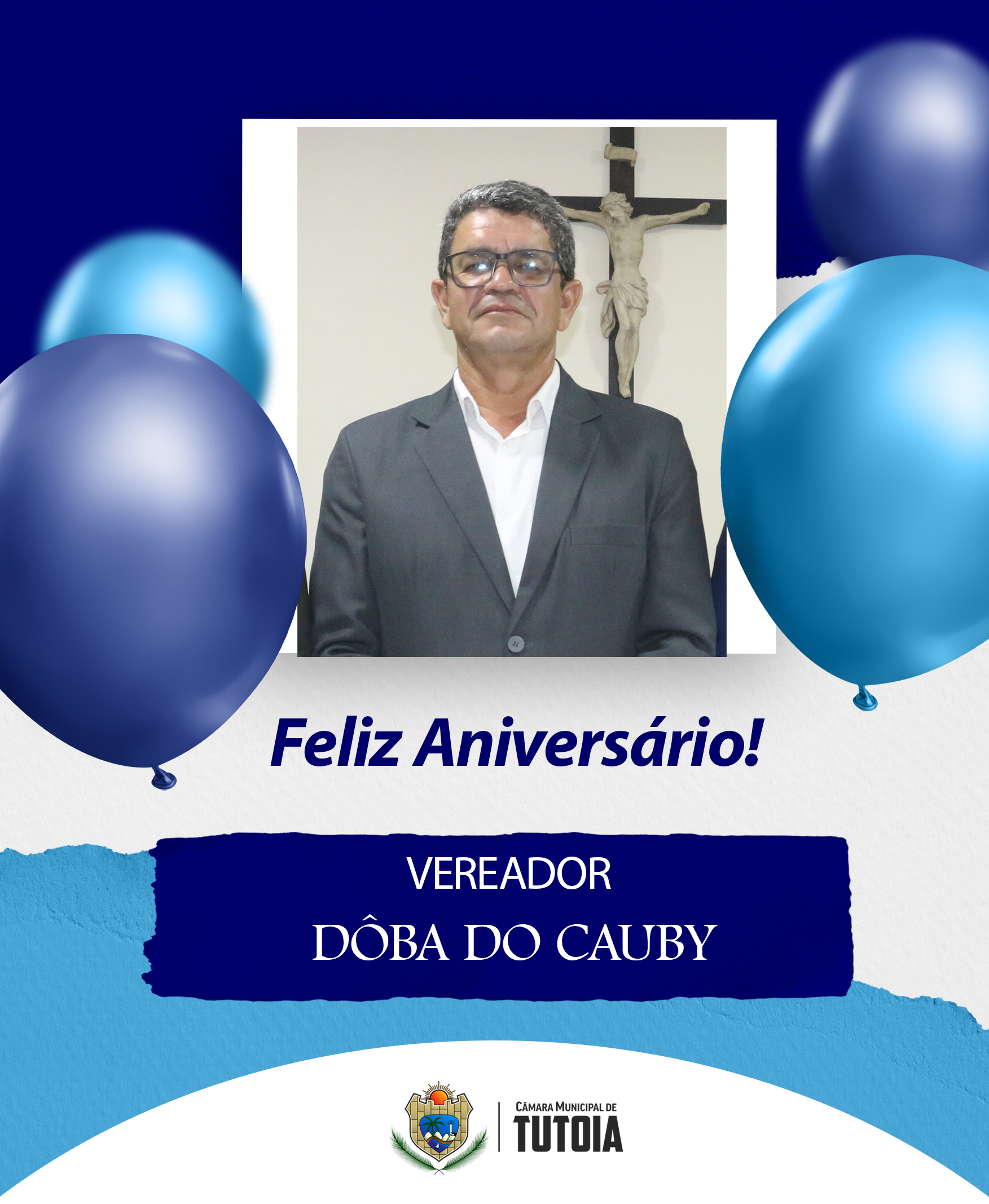 Parabenizamos o vereador Romildo Mesquita, pelo seu aniversário