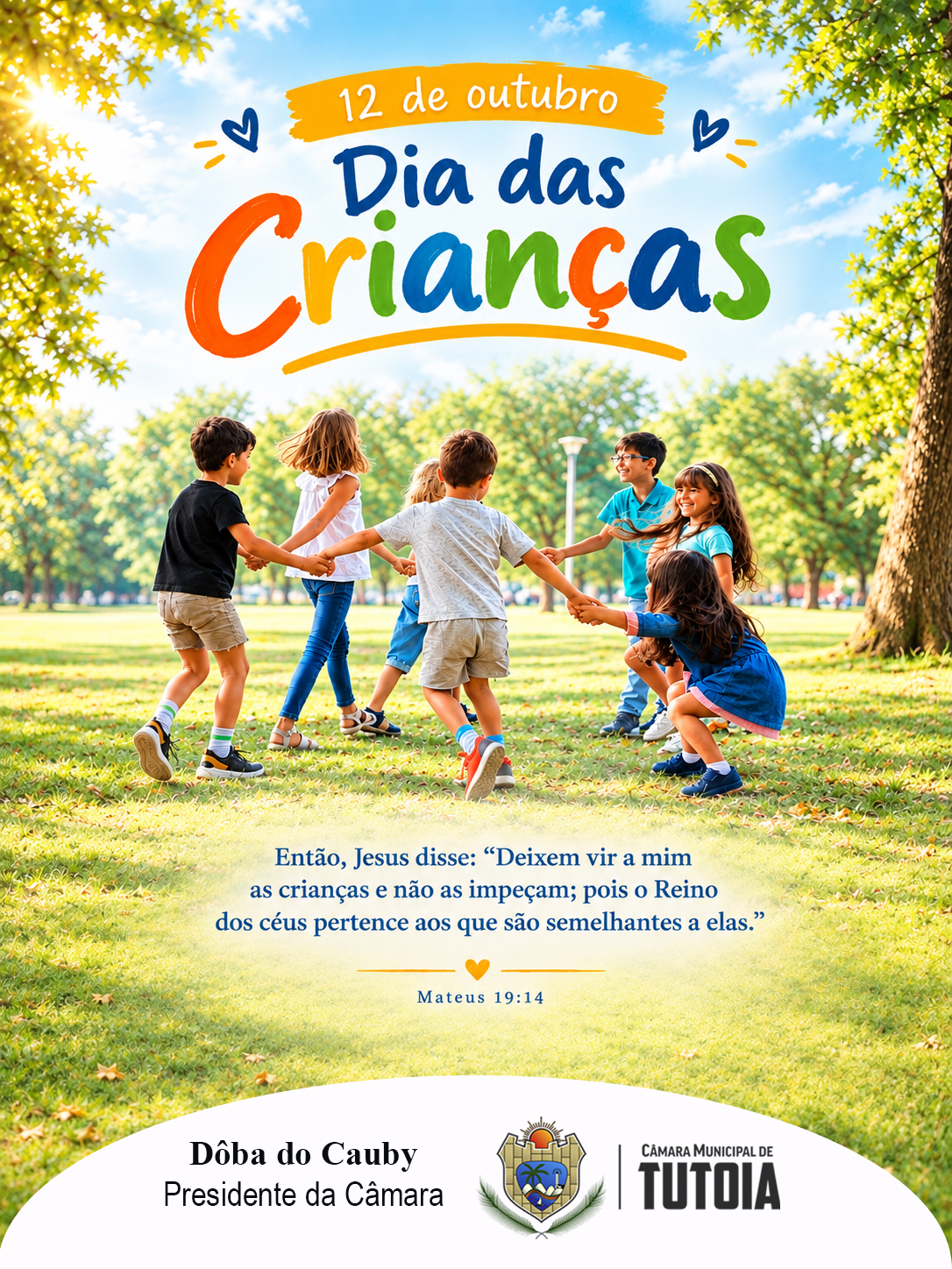 12 de outubro - Dia das Crianças - 2026